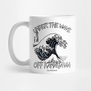 Under the wave off Kanagawa by Hokusai Mug